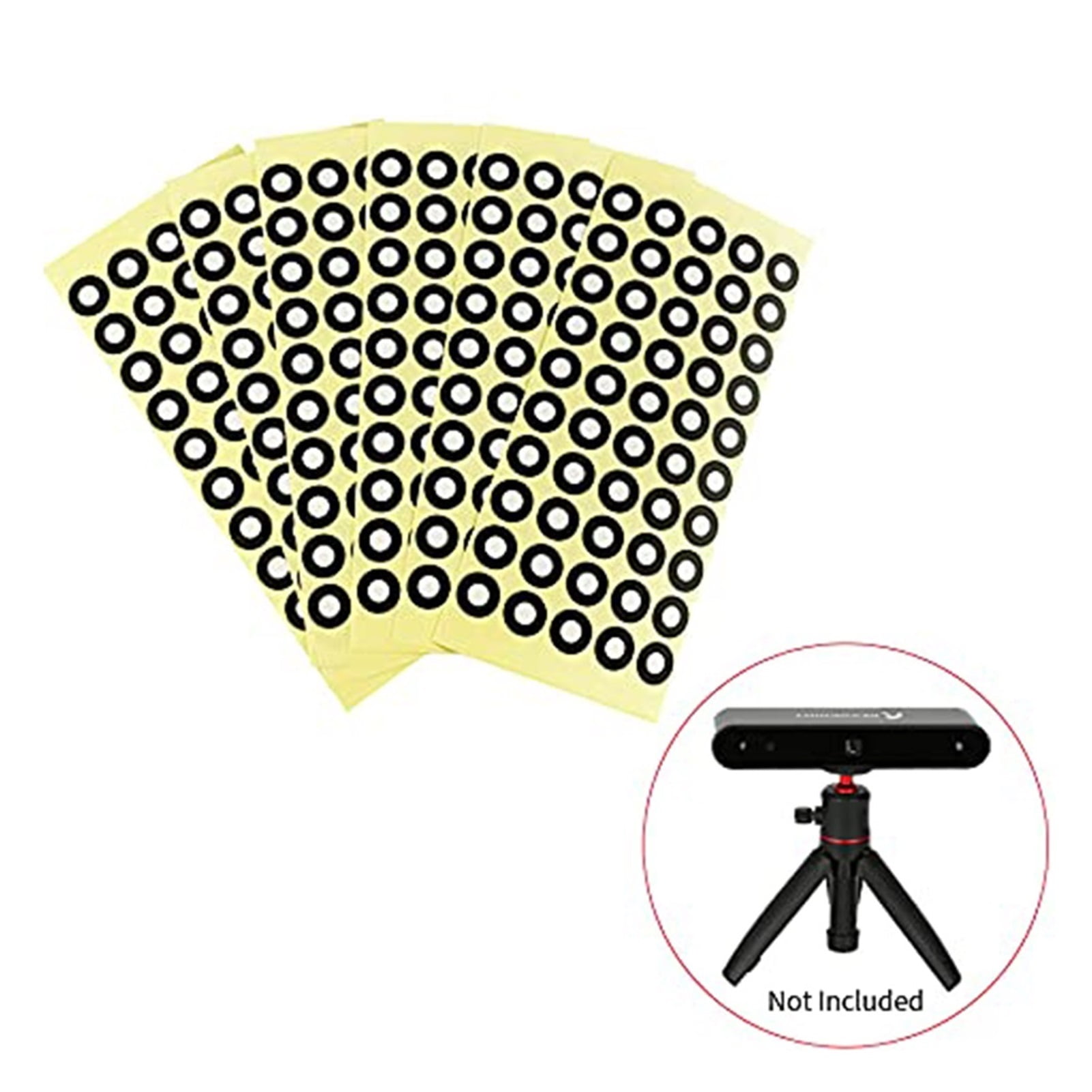 5.0 mm Reference Point for 3D Scanning (3000 Pcs) Diffuse Reflection Markers for 3D Scanner ,Accurate Tracking Dots