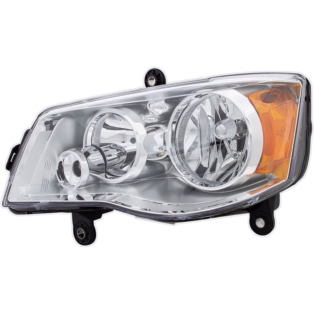 Dorman 1590383 Driver Side Headlight Assembly for Specific Chrysler / Dodge / Ram Models