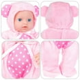 thumbnail image 2 of AlevRam 8 Inch Twin Baby Dolls,2 Pcs 8" Reborn Baby Doll with Plush Bodysuit Twin Baby Dolls for Girls 3+, 2 of 7
