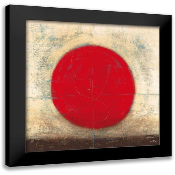 Becam, Carole 12x12 Black Modern Framed Museum Art Print Titled - La danse du cercle II