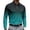 Turquoise, variant on IAJDKMEK Men's Long Sleeve Collared Print Shirt – All-Over Pattern, Casual Athletic Top, Shirts for Men, Breathable Sport Shirt, Everyday Comfort,Cyan L
