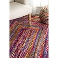 thumbnail image 5 of nuLOOM 8' x 8' Hand Braided Tammara Round Rug, 5 of 7