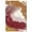 Gallery Wrapped, variant on Burgundy And Cork Boho Abstract Wall Art Canvas Wall Art by Art Remedy, Gold Floater Frame, 37.5" x 55.5"