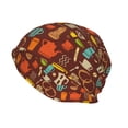 thumbnail image 2 of KLL Retro Coffee Winter Fall Beanie Knit Hats for Men & Women - Warm & Soft Stylish Toboggan Caps for Cold Weather, 2 of 6