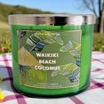 thumbnail image 6 of Bath and Body Works Waikiki Beach Coconut Scented 3-Wick Candle (14.5 OZ / 411 G), 6 of 6