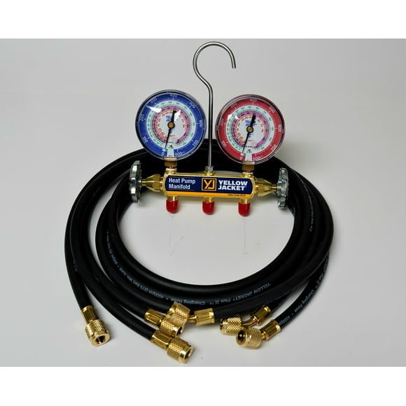 Yellow Jacket Hvac Gauges With Hoses