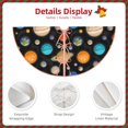 thumbnail image 3 of Sikiie Planets In Deep Space Christmas Tree Skirt, Christmas Tree Decorations, Christmas Decor, Tree Mat Decoration(30-48IN)-30", 3 of 6