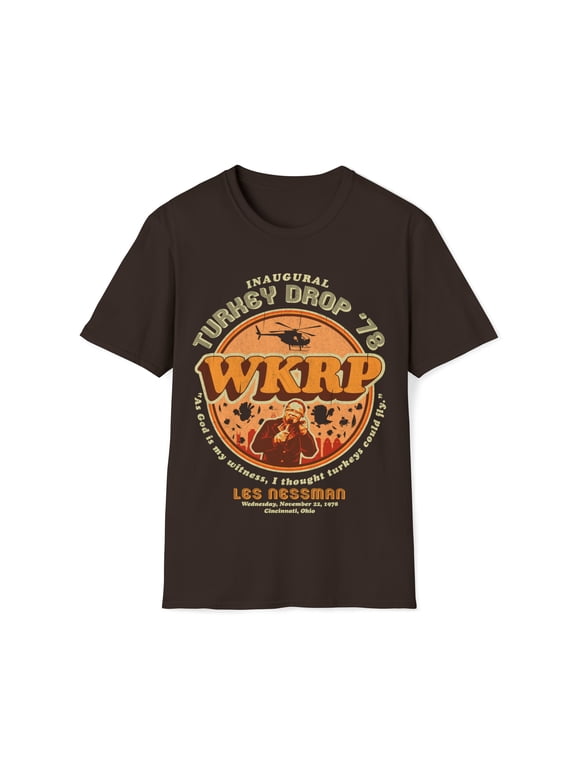 WKRP Turkey Drop '78 Softstyle T-Shirt