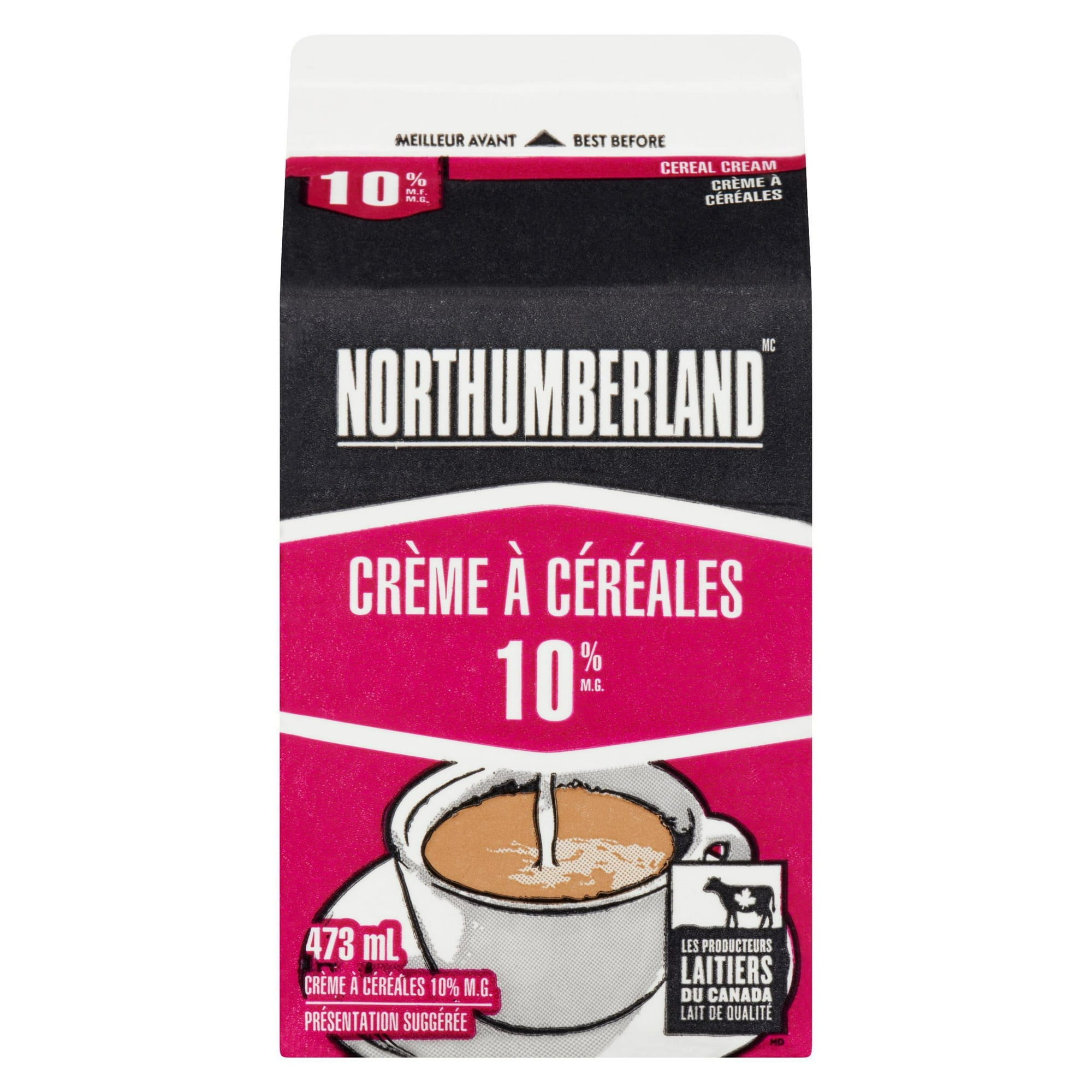 Northumberland 10% Cereal Cream, 473 mL