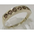 thumbnail image 2 of LBG 925 Sterling Silver Natural Quartz Womens Band Ring - Sizes 4 to 12 Available, 2 of 6