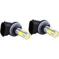 thumbnail image 2 of 2 pcs car truck led fog lights drl bulbs h27w/2881 white 5 cob 7.5w 6500k hid, 2 of 4