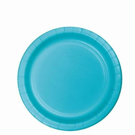 Hoffmaster Group 791039B 7 in. Lunch Plate, Bermuda Blue - 24 per Case - Case of 10