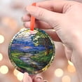 thumbnail image 4 of Stormy Rainbow: Ornament Style Wall or Window Hanging, 2025, Holiday Decoration, Seasonal Keepsake Gift, Unique Collectible, Window Hanging, Home Decor 2025, Holiday Decoration,, 4 of 5