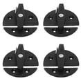 thumbnail image 3 of Marine Cabinet Twist Latch, Lightweight 4 Sets 59mm Reinforced Nylon Hatch Turn Button Lock Easy Installation  For RV For Yacht, 3 of 8