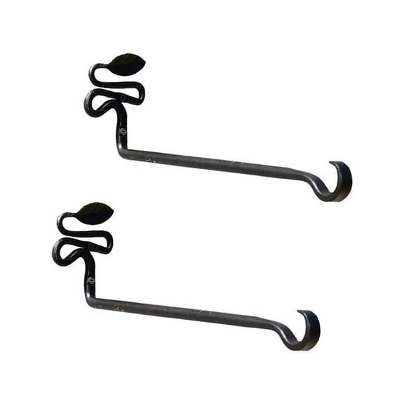 ACHLA Designs B-101-2 15.5 in. Squiggle Leaf Wall Bracket, Pack of 2