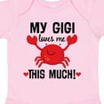 thumbnail image 4 of Inktastic My Gigi Loves Me Grandkids Boys or Girls Baby Bodysuit, 4 of 5