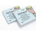 thumbnail image 2 of Inkdotpot 30 Books For Baby Shower Request Cards Bring A Book Instead Of A Card Gender Neutral Up Up & Away Baby On The WayBaby Shower Invitations Inserts Games, 2 of 6