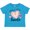 Turquoise, variant on Papa's Little Sweetie with Pink Heart Cookie Boys or Girls Toddler T-Shirt
