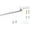white rails, variant on STAS Art Hanging System: STAS cliprail pro White 200cm 78.75 inch + Installation kit