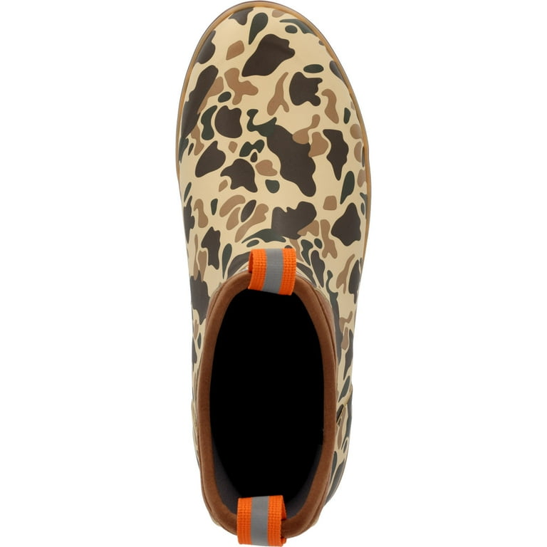 Men's XTRATUF 6 in Rubber Waterproof Duck Camo Ankle Deck Men's XTRATUF 6 in Rubber Waterproof Duck Camo Ankle Deck