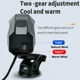 thumbnail image 6 of TOPCHANCES Portable Car Heater, 12V 150W Portable Electric Heating Fan Defogger Defroster Demister, Fast Heating Car Windscreen, 6 of 10