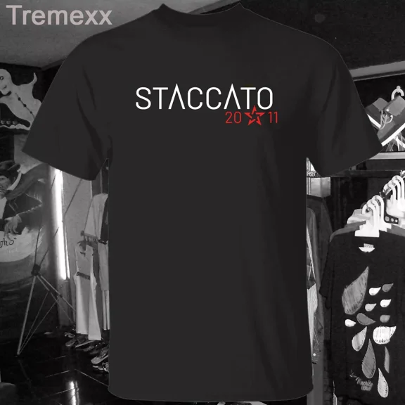 New Staccato 2011 Logo American Unisex T-Shirt Funny Made In USA S -5XL