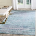 thumbnail image 3 of SAFAVIEH Mystique Durward Overdyed Polyester Area Rug, Purple/Multi, 4' x 6', 3 of 5