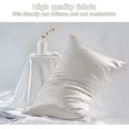 thumbnail image 5 of 2PCS Satin Pillowcase for Hair and Skin, 20"X 26" Soft Breathable Silky Pillow Cases with Envelope Closure, Cooling Pillow Protector Accessories for Women Men, 5 of 5
