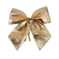thumbnail image 4 of 24Pcs Decoration Ornament Hanging Bowknot Bow Butterfly Decore Tree Cute Christmas Tree (24pcs,gold), 4 of 5