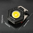 thumbnail image 3 of Xihbxyly Mini Linterna Led, Llavero Compacto, Potentes 3 Modos de Iluminación, Base Magnética, Diseño Portátil, Abrebotellas, Ideal para Actividades Al Aire Libre, Camping, Tamaño 49 X 22 X 59 Mm, 3 of 7