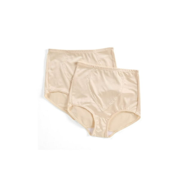 Shapewear Bali Fajas Dfx710 Jacquard Mesh Firm Control, paquete de 2