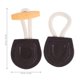 thumbnail image 2 of Raindrops 6Pares Toggle Decorativos En Cuero Y Madera Para Abrigos Y Vestidos, 2 of 6