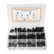 thumbnail image 3 of Kit de surtido de separadores de espaciadores, 150 piezas Surtido de espaciadores de nailon Surtido de espaciadores de nailon Separadores de plástico redondos Artesanía excepcional VoborMX herramienta, 3 of 8