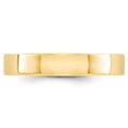 thumbnail image 3 of 14k Yellow Gold 4mm Lightweight Flat Wedding Band Size 12, 3 of 7