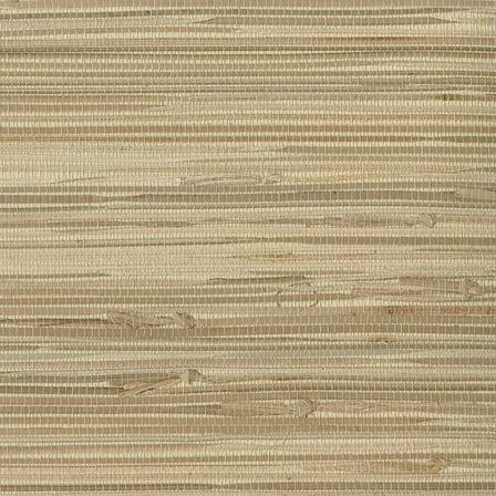 Kenneth James Endo Neutral Grasscloth Wallpaper, 36-in by 24-ft, 72 sq. ft