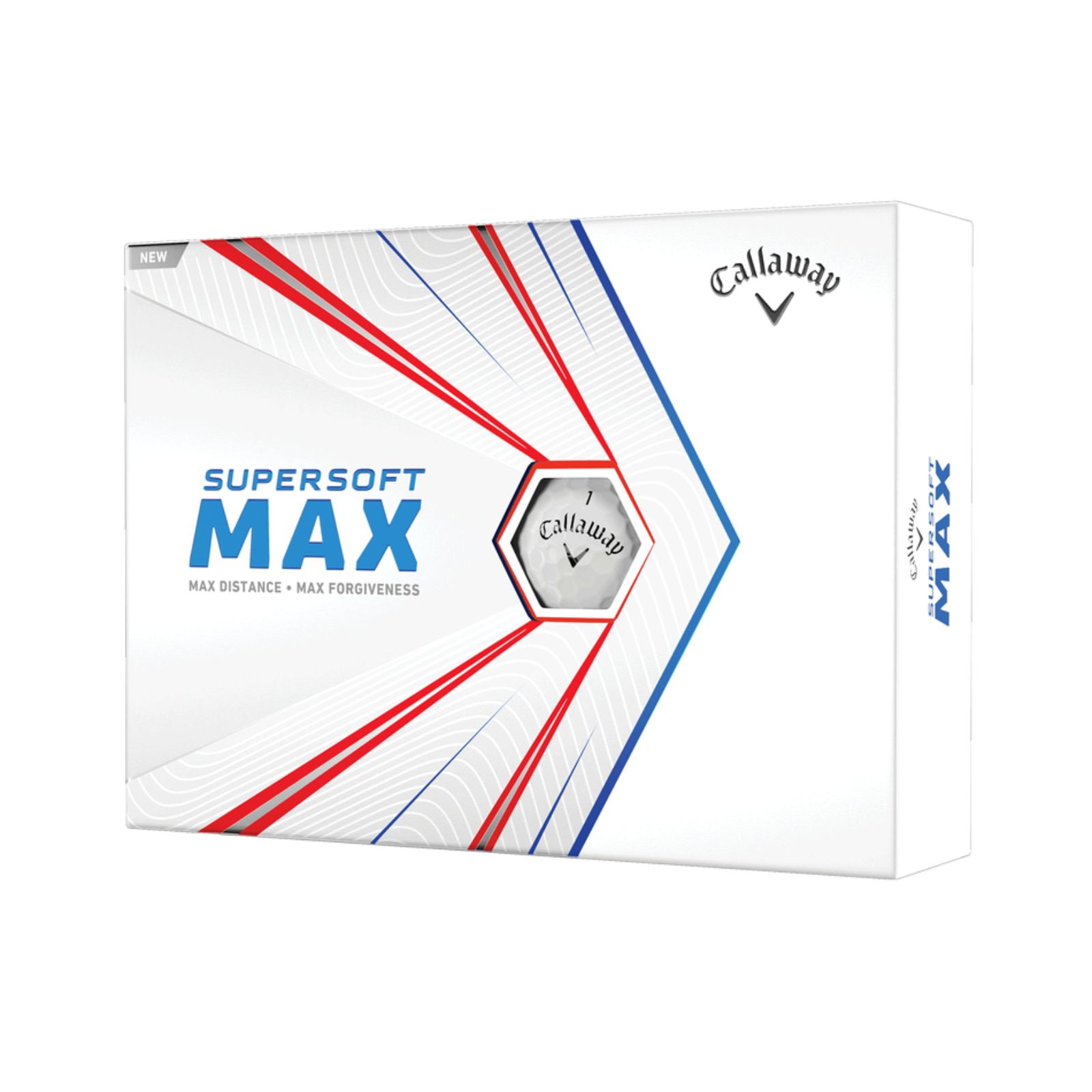 Callaway Super Soft Max 2021 White Golf Balls 12 Pack