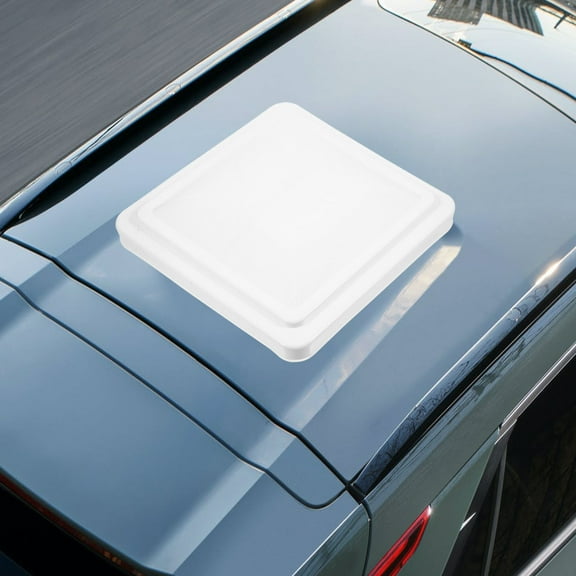 ELAYARD White Rv Roof Vent Cover for Excellent Ventilation and Easy Installation