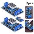 thumbnail image 1 of Circuito Interruptor Retardo Sincronización Ciclo Disparo Placa Control Tubo MOS Dual en Lugar Módulo Relé 12V 24V, 1 of 8