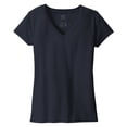 thumbnail image 5 of Yellow Rooster Women's Short Sleeve V-Neck Re-T-Shirts True Navy 4XL, 5 of 6