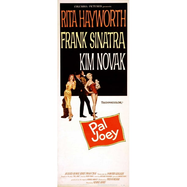 Pal Joey Movie Poster Insert Style A 14 X 36 1957 Walmart Com