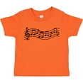 thumbnail image 3 of Inktastic Music Staff Musical Gift Boys or Girls Toddler T-Shirt, 3 of 5