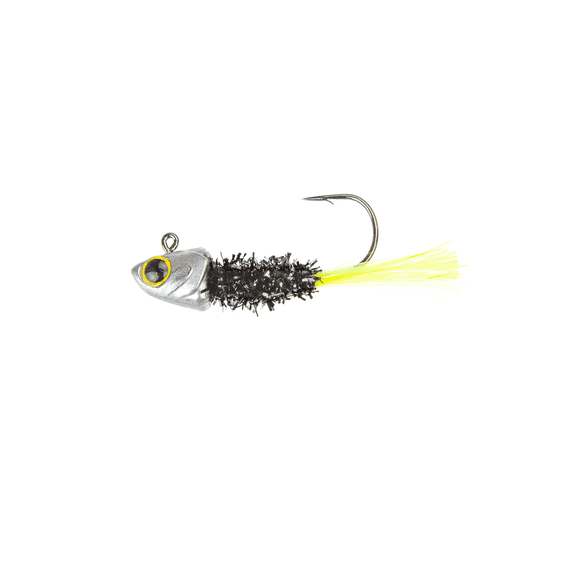 6th Sense Spangle Tinsel Jig Crappie Fishing Lure, Flash Tinsel Design