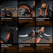 TUTTIO Soleil 01 Electric Dirt Bike,3000W 200N·m High Torque, 21AH Battery, 14/12 Full Suspension Off-Road Motocross