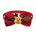 thumbnail image 1 of BotaniNest Bow Tie Bowtie Collar With Print Pattern Festive Holiday Bow Tie For Cats And Colorful Webbing Design, 1 of 4