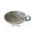 thumbnail image 3 of Ceramic Candlestick Owner Tray - Elegant Candle Platter For Home Decor Dining Table And Spa - Vintage Style Candle Display Stand, 3 of 6