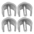thumbnail image 1 of Non Slip Crutch Pin Locks C-Shape Latch Clamp Walking Aid Accessories Easy Installation And Removal 4Pcs, 1 of 1