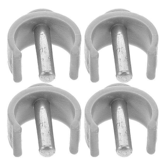 Non Slip Crutch Pin Locks C-Shape Latch Clamp Walking Aid Accessories Easy Installation And Removal 4Pcs