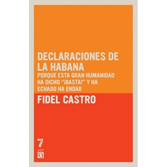 Declaraciones de La Habana, (Paperback)