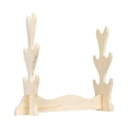 thumbnail image 1 of Bunblic Display Stand Samurai Holder Bracket Wall Mount Retro Wall Hanger Rack for Gladius Hook Flutes Five Slot, 1 of 8