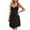 #New Black, variant on CYiJun Womens Nightgowns Sleeveless Lace Sleepwear Soft Pleated Tank Nightgown